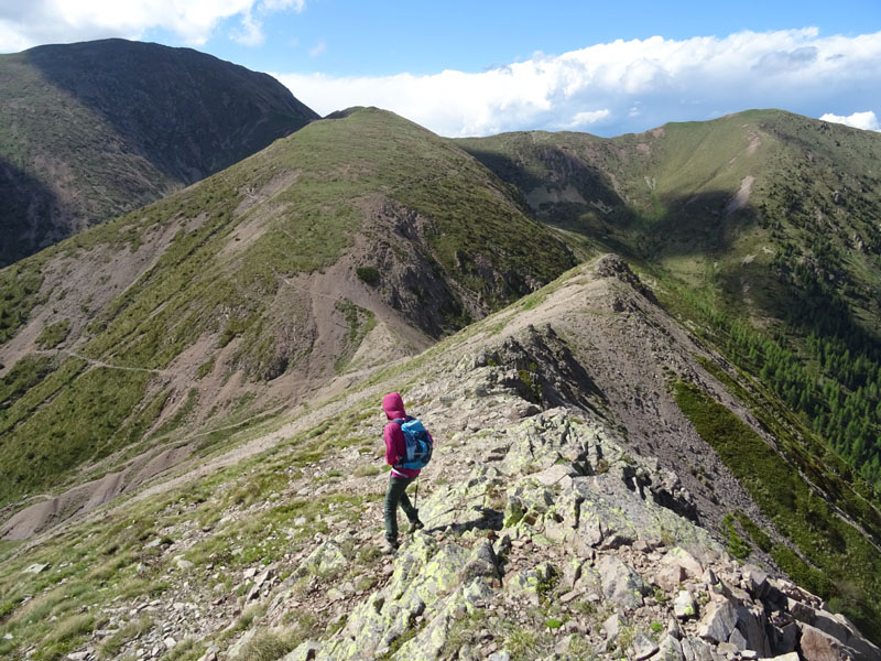 Catena dei Lagorai...da Pergine al Passo del Manghen